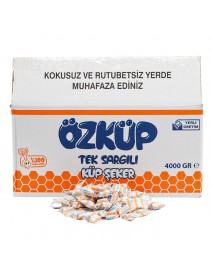 Özküp Tek Sargılı Küp Şeker 4000 Gr Özküp Tek Sargılı Küp Şeker 4000 Gr