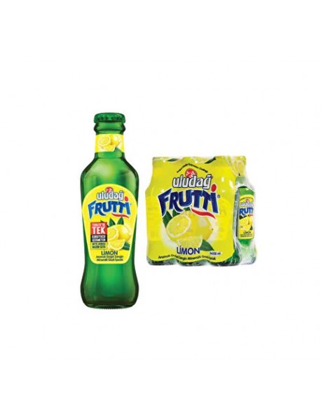 Uludağ Frutti Limon Aromalı Gazlı İçecek 250 ml