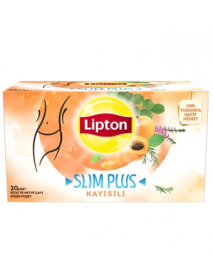 Lipton Slim Plus Kayısılı Bardak Poşet Çay 20'li Lipton Slim Plus Kayısılı Bardak Poşet Çay 20'li