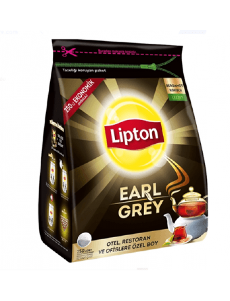 Lipton Earl Grey Bergamotlu Demlik Poşet Çay 250 Adet Lipton Earl Grey Bergamotlu Demlik Poşet Çay 250 Adet