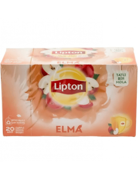 Lipton Elma Bardak Poşet Çay 20'li Lipton Elma Bardak Poşet Çay 20'li