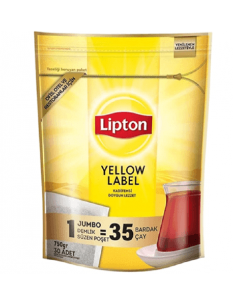 Lipton Yellow Label Jumbo Demlik Poşet Çay Lipton Yellow Label Jumbo Demlik Poşet Çay