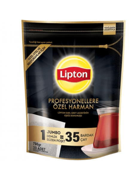 Lipton Profesyonellere Özel Harman Jumbo Demlik Poşet Çay Bergamot Aromalı Lipton Profesyonellere Özel Harman Jumbo Demlik Poşet Çay Bergamot Aromalı