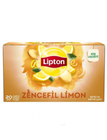 Lipton Zencefilli Limon Bardak Poşet Çay 20'li Lipton Zencefilli Limon Bardak Poşet Çay 20'li