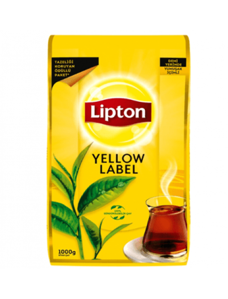 Lipton Yellow Label Dökme Siyah Çay 1000 G Lipton Yellow Label Dökme Siyah Çay 1000 G