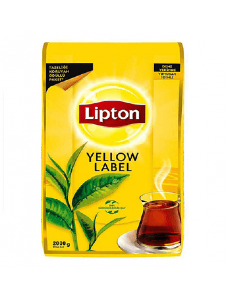 Lipton Yellow Label Loose Siyah Çay 2000 Gr Lipton Yellow Label Loose Siyah Çay 2000 Gr